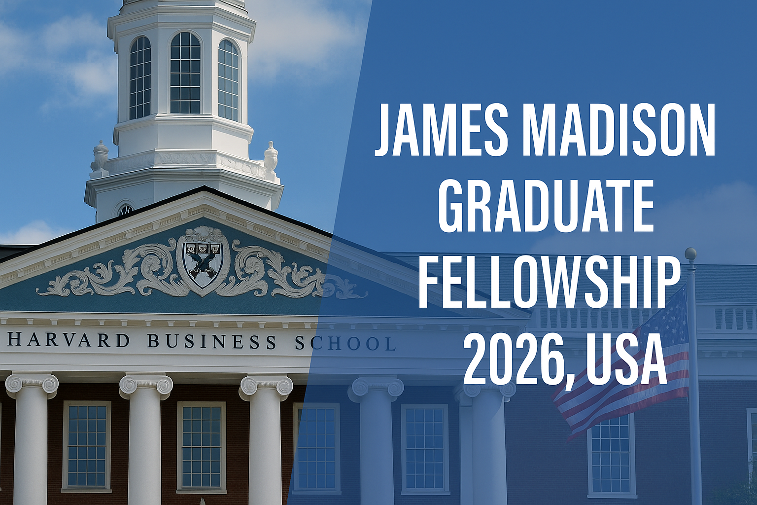 James Madison Graduate Fellowship 2026, USA